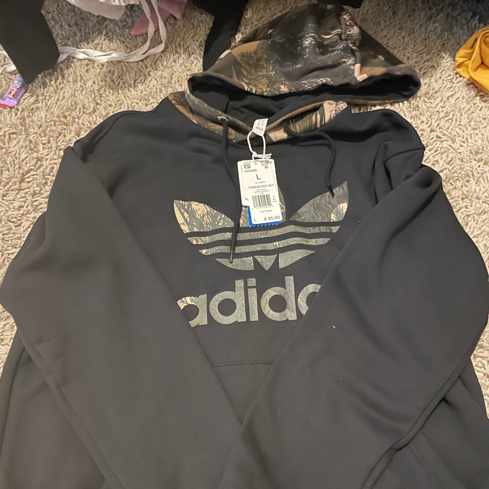Camo Adidas hoodie